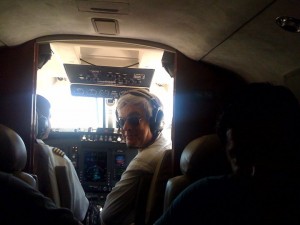 39 - No Brasil, no cockpit de um Kingair 200, a voar entre Belo Horizonte e Recife (2010)